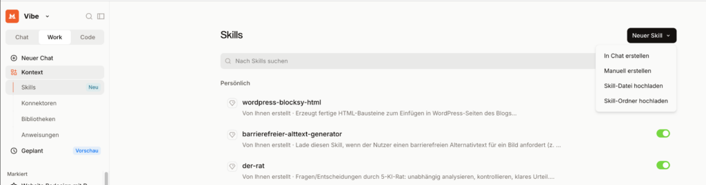Screenshot Skill Upload