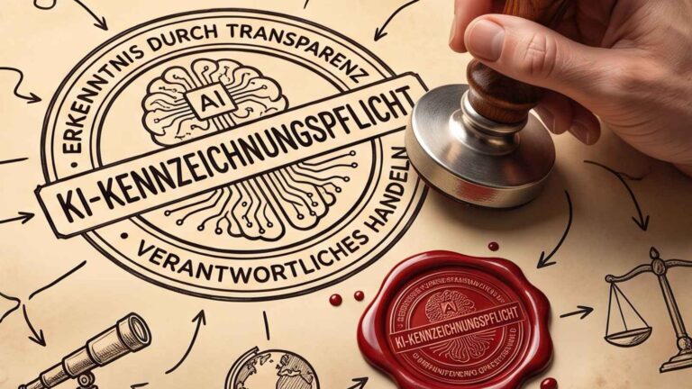 Ein Symbol kennzeichnungs liegt auf einem Pergament sowie ein Stempel und ein Wachssiegel